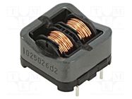 Inductor: wire; THT; 25mH; 1A; 360mΩ; -25÷120°C; 250VAC KEMET