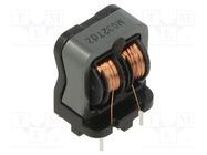 Inductor: wire; THT; 135mH; 500mA; 1.9Ω; -25÷120°C; 250VAC KEMET