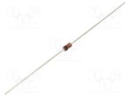 Diode: Zener; 0.5W; 6.2V; Ammo Pack; DO35; single diode; Ufmax: 1V DC COMPONENTS