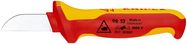 KNIPEX 98 52 SB Cable Knife insulating multi-component handle, VDE-tested 190 mm