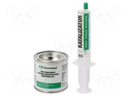 Silicone encapsulating compound; white; Temp: -50÷200°C; 20kV/mm AG TERMOPASTY