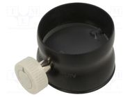 Accessories: throttle; for soldering fume absorber; 50mm QUICK