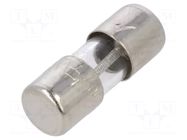 Fuse: fuse; 0.5A; 350VAC; time-lag; cylindrical,glass; 5x15mm; 2JS BEL FUSE
