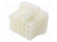 Connector: automotive; plug; female; MCP 2.8; PIN: 15; for cable TE Connectivity