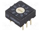 Encoding switch; DEC/BCD; Pos: 10; THT; Rcont max: 200mΩ; A6R OMRON Electronic Components