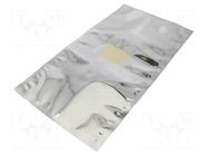 Protection bag; ESD; L: 406mm; W: 203mm; Thk: 90um EUROSTAT GROUP