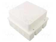 Enclosure: junction box; X: 170mm; Y: 190mm; Z: 120mm; wall mount JONEX