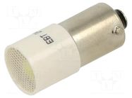 LED lamp; white; BA9S,T10; 24VDC; 24VAC; plastic; -20÷60°C CML INNOVATIVE TECHNOLOGIES