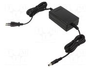 Charger: for rechargeable batteries; GEL,acid-lead,Li-FePO4; 3A MEAN WELL