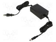 Charger: for rechargeable batteries; acid-lead,Li-FePO4,gel; 3A MEAN WELL