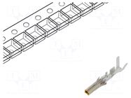 Contact; female; Mini-Fit Jr; selectively gold plated; reel; 9A MOLEX