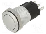 Switch: vandal resistant; Pos: 2; SPDT; 3A/240VAC; 3A/240VDC; Ø16mm EAO