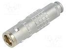 Connector: circular; 1E; plug; male; PIN: 3; soldering; for cable LEMO