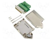 Connector: D-Sub; PIN: 25; plug; male; for cable; angled; 100mA; 50V PHOENIX CONTACT