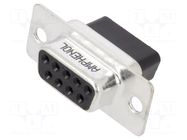 connector D-Sub Connectors 9P FEMALE AMPHENOL COMMUNICATIONS SOLUTIONS