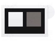 Test acces: reference sticker; 60x42mm; white,black; 10pcs. TESTO