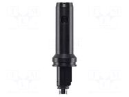 Handle adapter; 110x30x30mm; black; flow probe TESTO