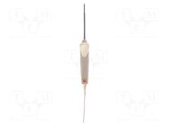 Probe: T-type temperature; -50÷350°C; Probe dia: 5mm; Len: 1.2m TESTO