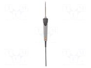 Probe: PT100-type temperature; -50÷400°C; Probe dia: 5mm; <70s TESTO