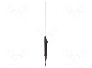 Probe: PT100-type temperature; -80÷300°C; 4mm; <60s TESTO