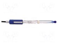 PH elektrode; 0÷14pH; -10÷80°C; Temp: -10÷80°C; Len: 1.2m; glass TESTO