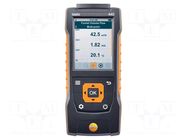 Meter: thermoanemometer; digital; -40÷150°C; ±0.5%; -200÷1370°C TESTO