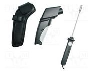 Infrared thermometer; LCD; -30÷400°C; -50÷500°C; Opt.resol: 12: 1 TESTO