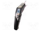 Infrared thermometer; LCD; -30÷400°C; -50÷500°C; Opt.resol: 30: 1 TESTO