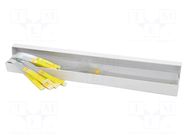 Tape: cover tape extender; 32mm; 250pcs. ANTISTAT