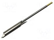 Tip: for desoldering irons; 0.64x1.4mm; 413°C; SmartHeat® METCAL