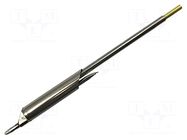 Tip: for desoldering irons; 0.76x1.68mm; 413°C; SmartHeat® METCAL