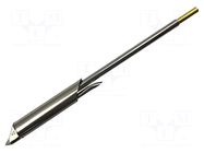 Tip: for desoldering irons; 0.64x1.4mm; 510°C; SmartHeat® METCAL
