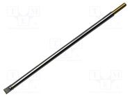 Tip; chisel; 5mm; 413°C; for soldering station METCAL