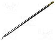 Tip; bent chisel; 1.5mm; 413°C; for soldering station METCAL