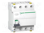 RCBO breaker; Inom: 63A; Ires: 30mA; Max surge current: 3kA; IP20 SCHNEIDER ELECTRIC