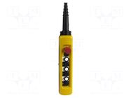 Control cassette; Harmony XAC; No.of butt: 7; mushroom,round SCHNEIDER ELECTRIC