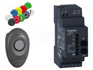 Switch: push-button; 22mm; Stabl.pos: 1; none; IP66; flat; Pos: 2 SCHNEIDER ELECTRIC