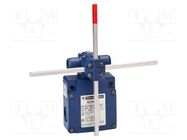 Limit switch; NC x2 + NO x2; M20; IP66; -25÷70°C; plastic TELEMECANIQUE SENSORS