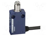 Limit switch; metal roller Ø11,6mm; NO + NC; 6A; max.250VAC; lead TELEMECANIQUE SENSORS