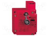 Safety switch: key operated; XCSE; NC + NO x2; IP67; metal; red TELEMECANIQUE SENSORS