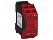 IP20; for DIN rail mounting; Module: safety relay; muting TELEMECANIQUE SENSORS