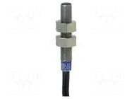 Sensor: inductive; OUT: NPN / NO; 0÷1mm; 5÷30VDC; M5; 2m; IP67; 100mA TELEMECANIQUE SENSORS