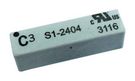 REED RELAY, 350VDC, 1A, SPST-NO, TH