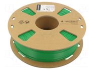 Filament: PET-G; 1.75mm; green; 220÷260°C; 1kg GEMBIRD