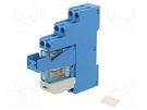Relay: interface; SPDT; Ucoil: 24VDC; 16A; for DIN rail mounting FINDER