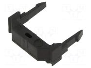 Cable clamp; PIN: 10; snap fastener; Application: IDC connectors TE Connectivity