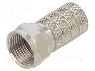 connector F Type Str Plg T/O 75 Ohm CT125 TE Connectivity