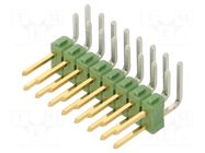 Connector: pin strips; pin header; male; PIN: 16; AMPMODU MOD II TE Connectivity