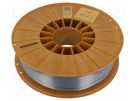 Filament: PLA SILK; 1.75mm; steel; 195÷225°C; 800g ROSA 3D
