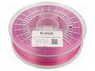 Filament: PLA Multicolour; 1.75mm; flower; 195÷225°C; 800g ROSA 3D